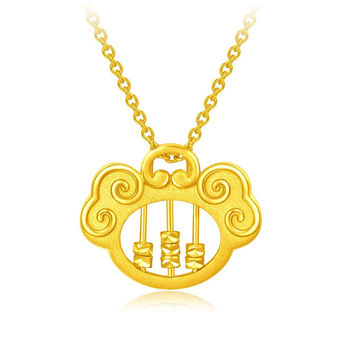 Feng Shui Abacus Lucky Pendant Necklace - FengshuiGallary