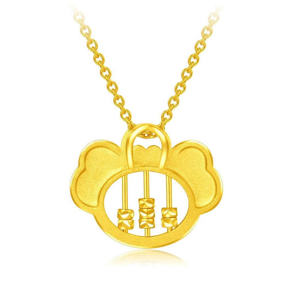 Feng Shui Abacus Lucky Pendant Necklace - FengshuiGallary