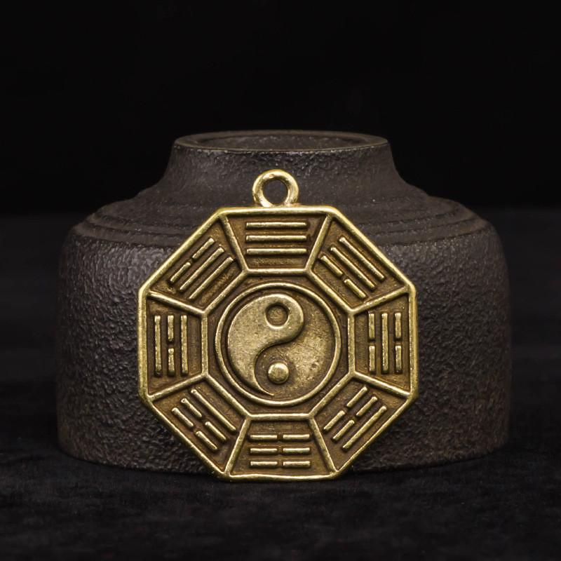 Feng Shui Bagua Lucky Key Pendant - FengshuiGallary