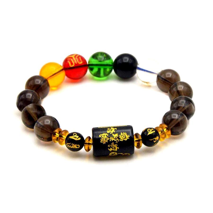Feng Shui Five Elements Wealth Crystal Bracelet - FengshuiGallary