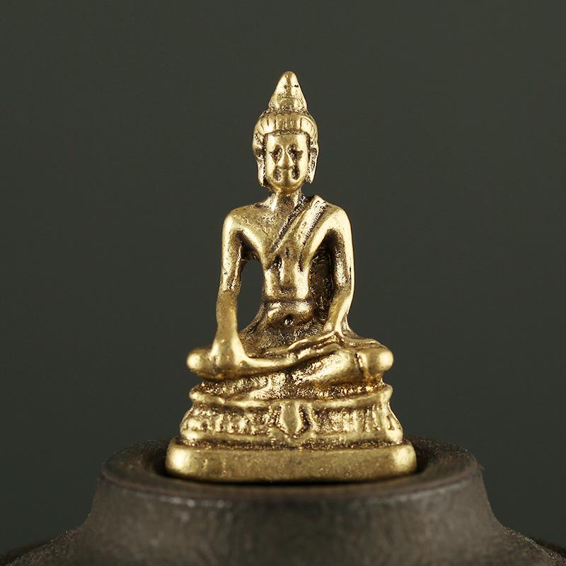 Feng Shui Guanyin Buddha Lucky Brass Statue - FengshuiGallary