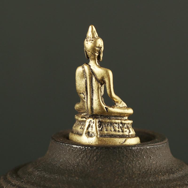 Feng Shui Guanyin Buddha Lucky Brass Statue - FengshuiGallary