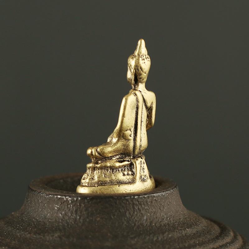 Feng Shui Guanyin Buddha Lucky Brass Statue - FengshuiGallary