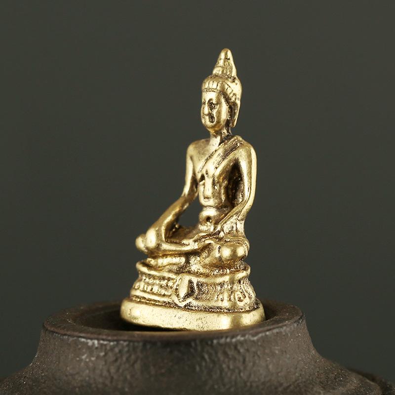 Feng Shui Guanyin Buddha Lucky Brass Statue - FengshuiGallary