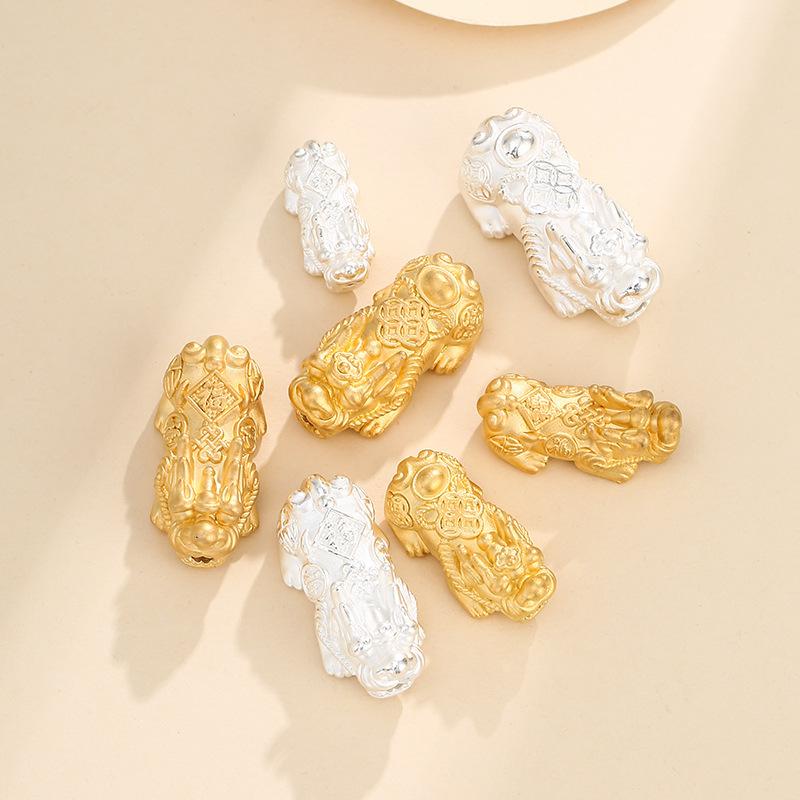 Feng Shui Pixiu Gold Plated 999 Silver Wealth Bracelet - FengshuiGallary