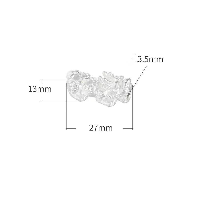 Feng Shui Pixiu Gold Plated 999 Silver Wealth Bracelet - FengshuiGallary