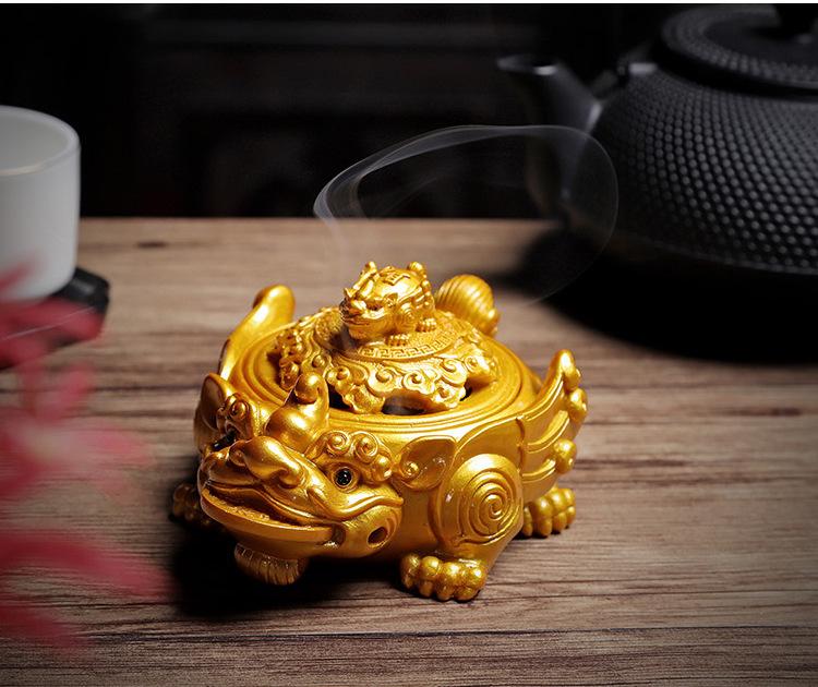 Feng Shui Pixiu Vintage Lucky Incense Burner - FengshuiGallary