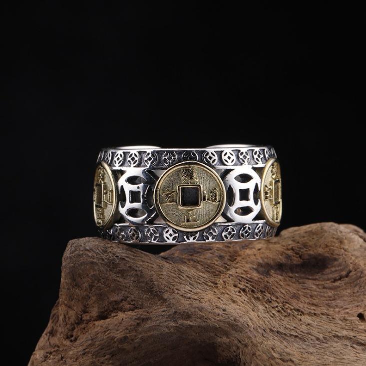 Feng Shui Wealth Coins Ring - FengshuiGallary