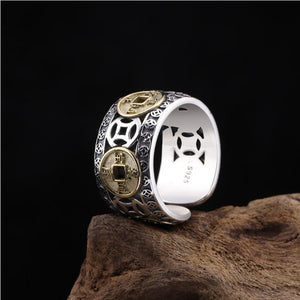 Feng Shui Wealth Coins Ring - FengshuiGallary