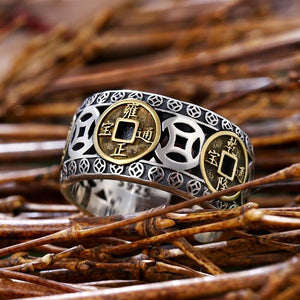 Feng Shui Wealth Coins Ring - FengshuiGallary