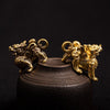 Feng Shui Wealth Pixiu Brass Statue - FengshuiGallary