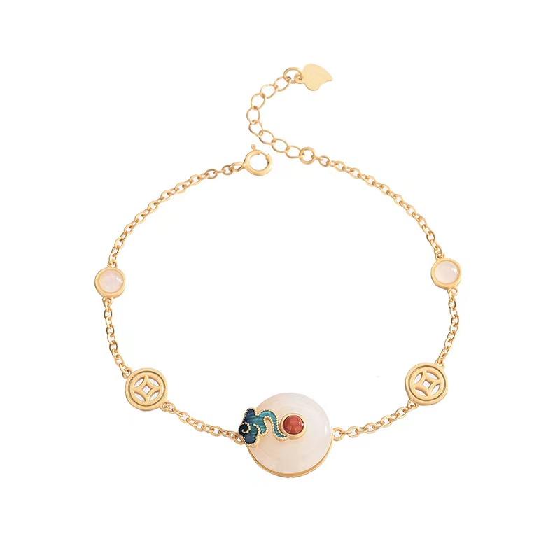 Fengshui Clouds Jade Bracelet - FengshuiGallary