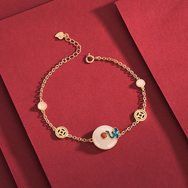 Fengshui Clouds Jade Bracelet - FengshuiGallary