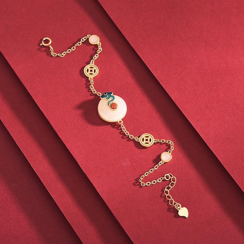 Fengshui Clouds Jade Bracelet - FengshuiGallary