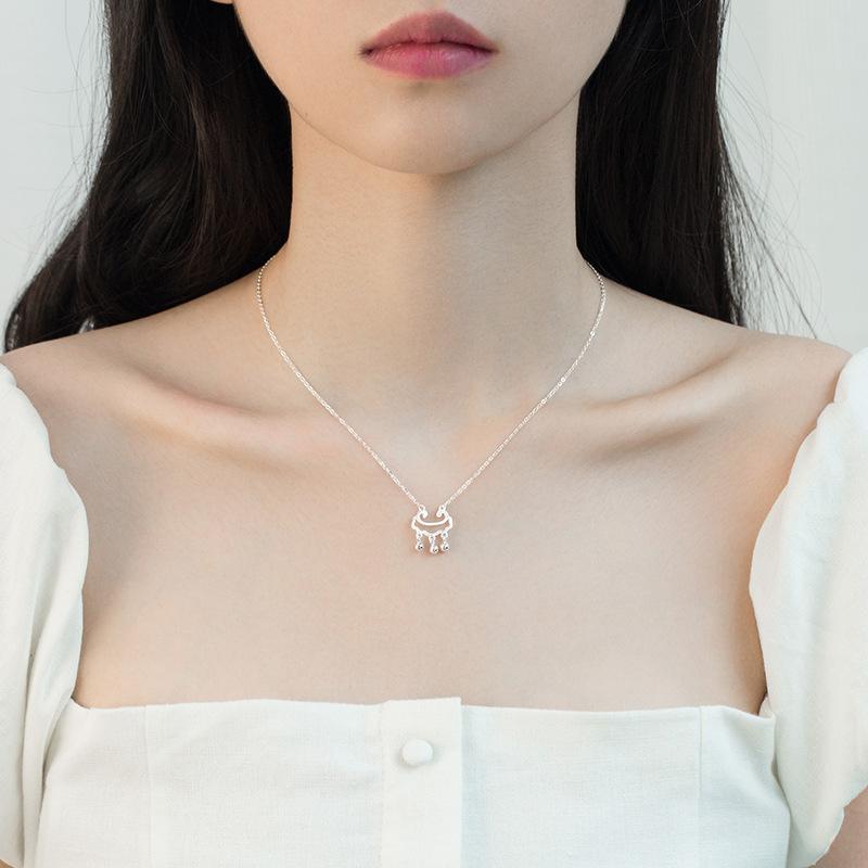 Fengshui Fortune Lock 925 Silver Pendant Necklace - FengshuiGallary