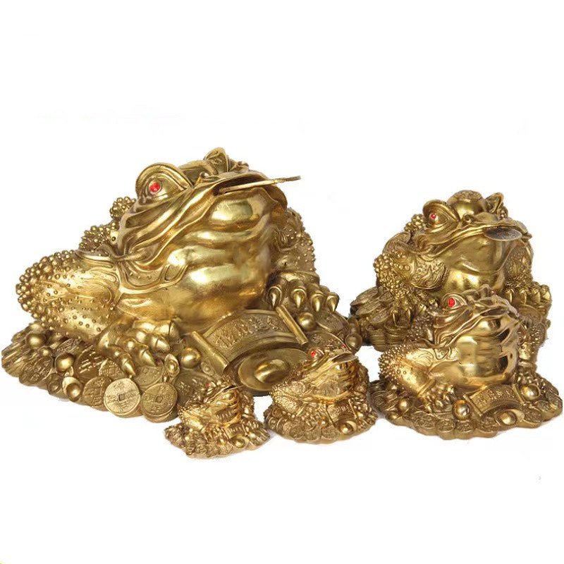 Fengshui Frog Lucky Statue-Fengshui Toads - FengshuiGallary