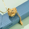 Fengshui Hulu Golden Plated Pendant Necklace - FengshuiGallary