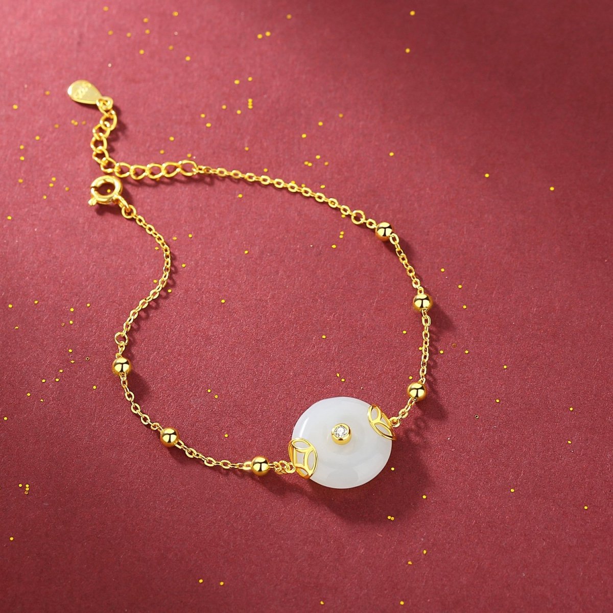 Fengshui Jade Knot Wealth Bracelet - FengshuiGallary