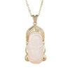 Fengshui Laughing Buddha Jade Necklace - FengshuiGallary