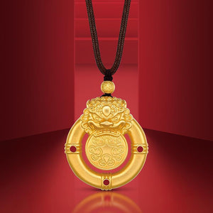 Fengshui Lion Lucky Pendant - FengshuiGallary