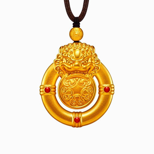 Fengshui Lion Lucky Pendant - FengshuiGallary