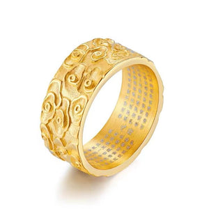 Fengshui Mantra Six Words Wealth Ring - FengshuiGallary