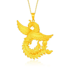 Fengshui Phoenix lucky Pendant Necklace - FengshuiGallary