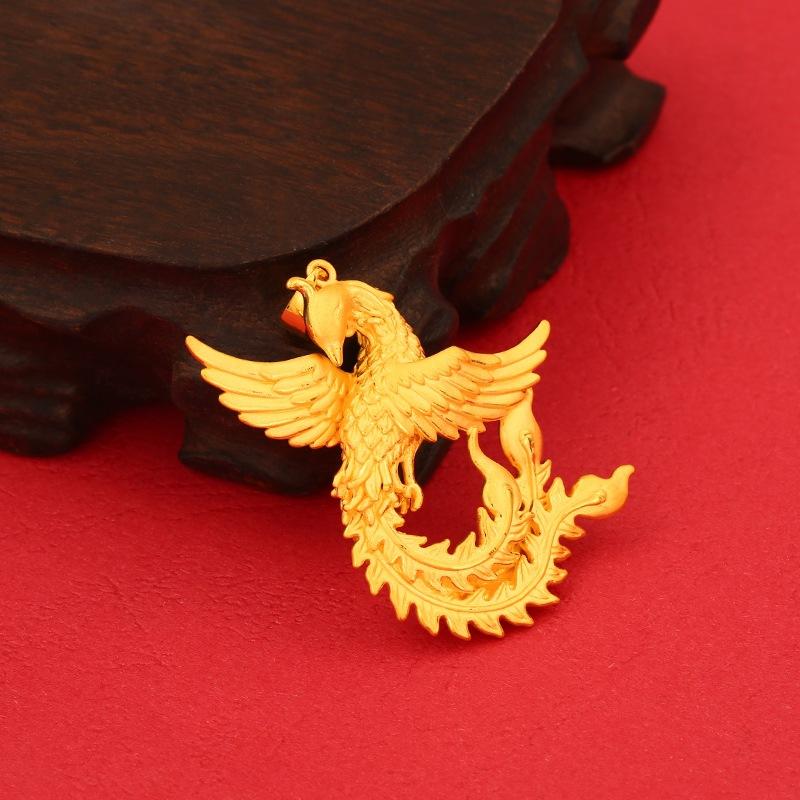 Fengshui Phoenix lucky Pendant Necklace - FengshuiGallary