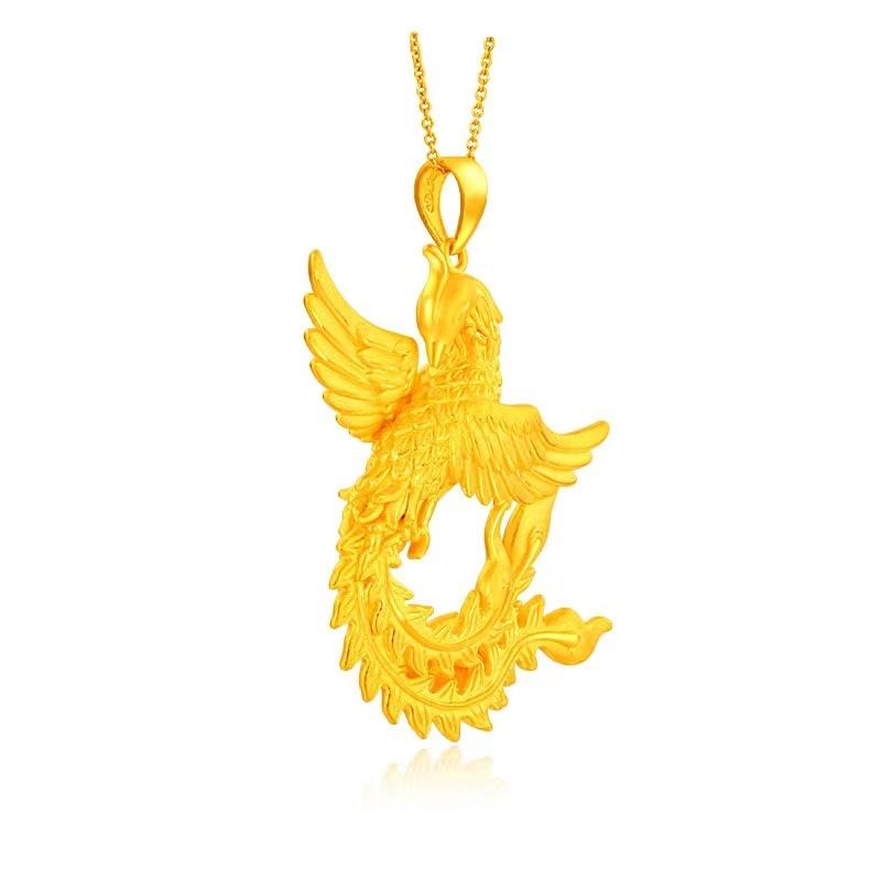 Fengshui Phoenix lucky Pendant Necklace - FengshuiGallary