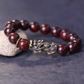 Fengshui Pixiu Rosewood Bead Bracelet - FengshuiGallary