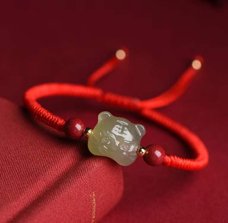 year of tiger red bracelet