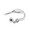 Fengshui Willow Leaf 925 Silver Ring - FengshuiGallary