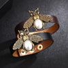 Fortune & Luck Pearl Bee Leather Bracelet - FengshuiGallary