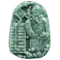 God Of Wealth Jade Pendant-Fengshui Abacus - FengshuiGallary