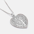 Gold Diamond Tree Of Life Healing Pendant Necklace - FengshuiGallary