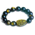 Gold Obsidian Buddha Proection Bracelet - FengshuiGallary