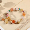 Golden Silk Jade Calabash Pumpkin Bracelet - FengshuiGallary