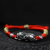 Good Luck Pixiu Transformation 925 Silver Wealth Rope Bracelet - FengshuiGallary