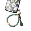 Green Bodhi Beads Tassel Lucky Bracelet Phone Chain - FengshuiGallary