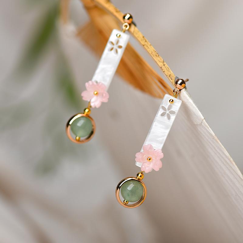 Green Jade Drop Feng Shui Wealth Ring - FengshuiGallary