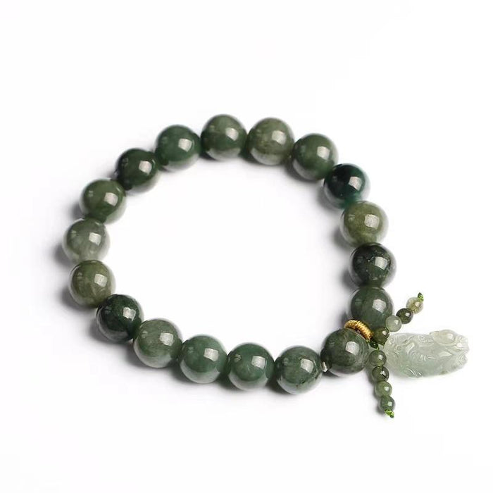 Green Jade Pixiu Feng Shui Bracelet - FengshuiGallary