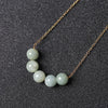 Green Jade Stone Necklace - FengshuiGallary
