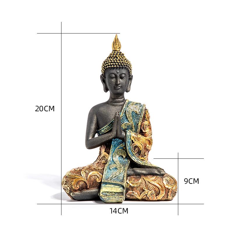 Handmade Thai Buddha Decorative Statue - FengshuiGallary