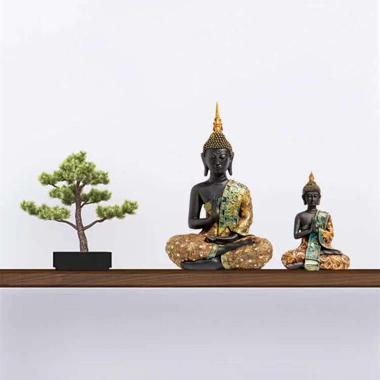 Handmade Thai Buddha Decorative Statue - FengshuiGallary