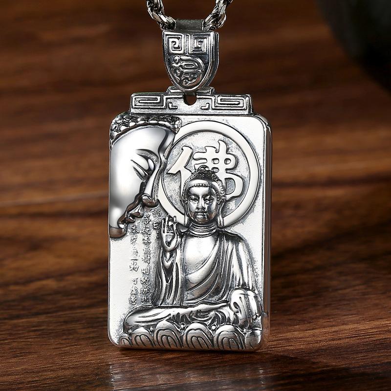 Heart Sutra Buddhist Lucky Pendant Necklace - FengshuiGallary