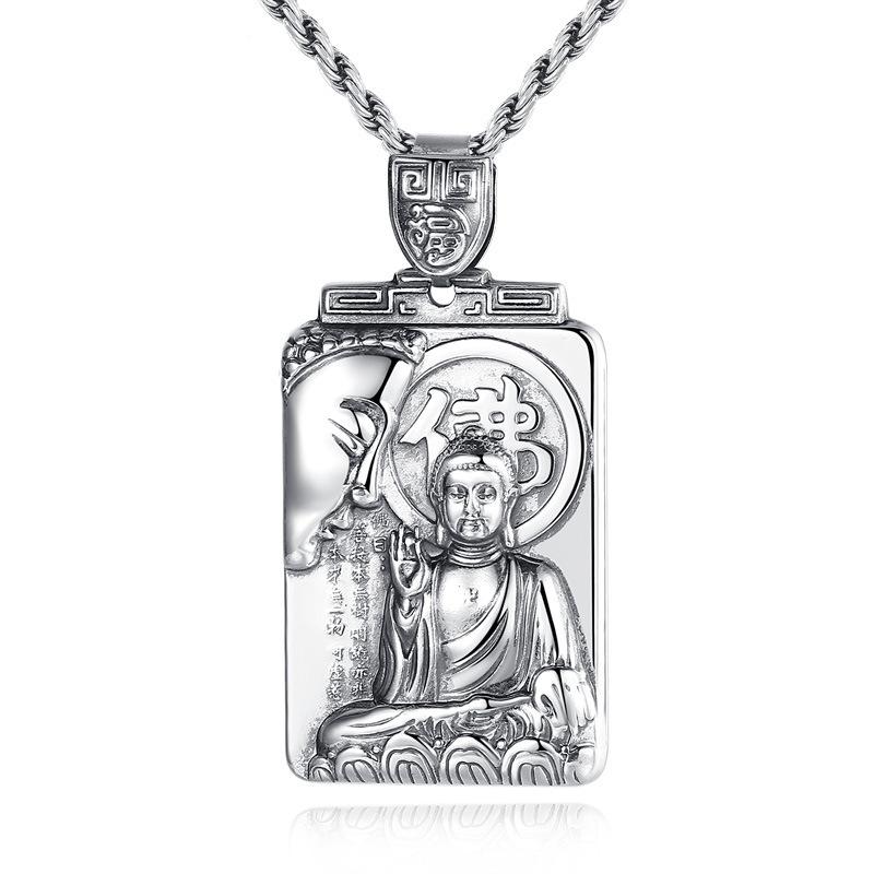 Heart Sutra Buddhist Lucky Pendant Necklace - FengshuiGallary