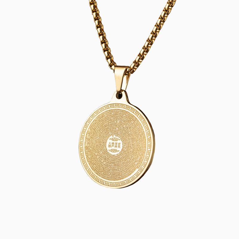 Heart Sutra Mantra Protection Pendant Necklace - FengshuiGallary