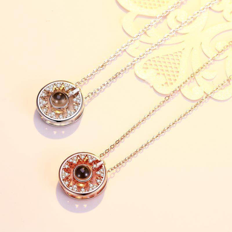 I MISS YOU (Natural Gray Moon Stone Healing Necklace) - FengshuiGallary