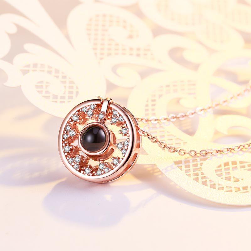 I MISS YOU (Natural Gray Moon Stone Healing Necklace) - FengshuiGallary