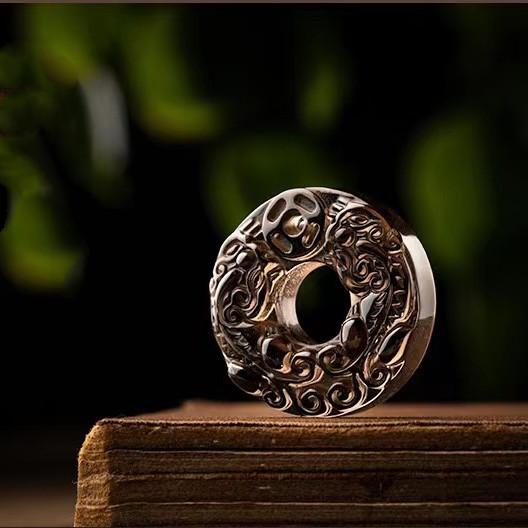 Ice Obsidian Pixiu Car Chain Protection Pendant - FengshuiGallary